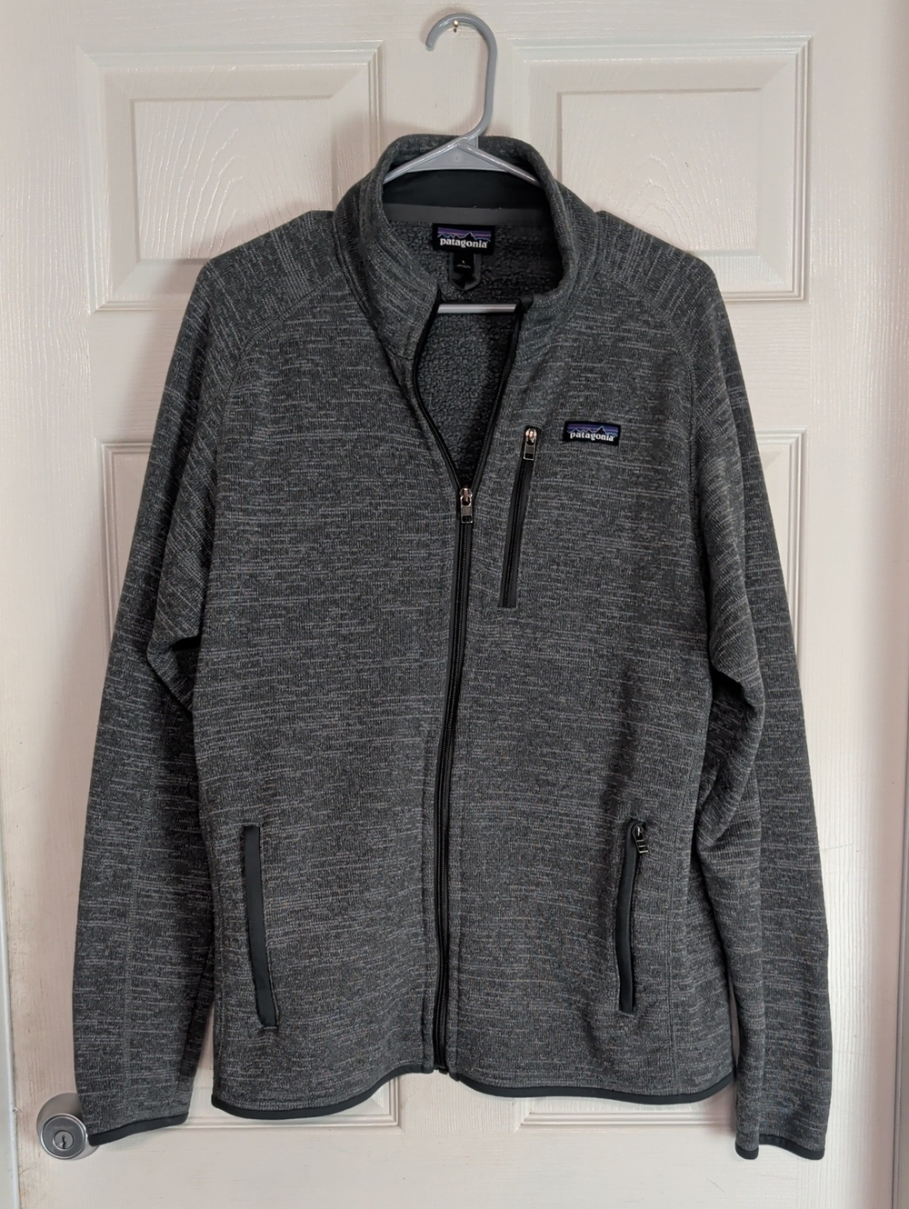 Patagonia Men's grey Better Sweater Fleece Jacket Men L